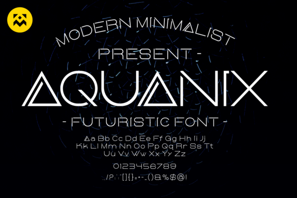 Aquanix: A Bold Sans Serif for Branding