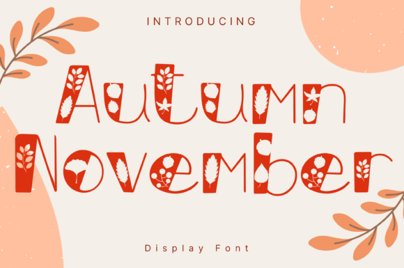 Autumn November Font Review