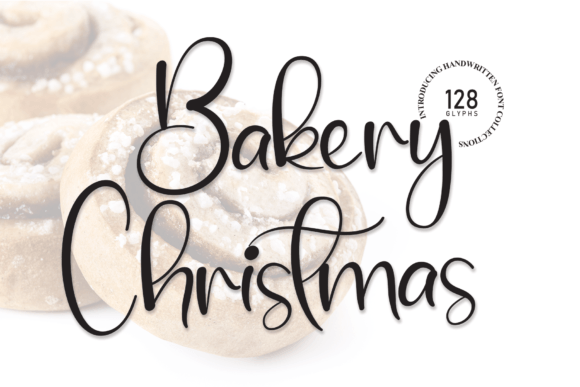 Bakery Christmas Font for Elegant Branding
