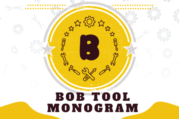 Bob Tool Monogram Font