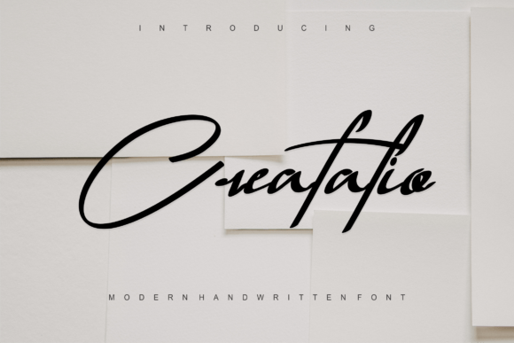 Creatalio: A Bold Handwritten Font for Business Branding