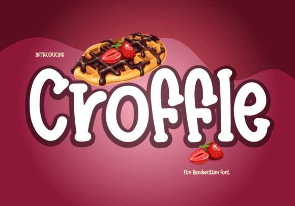 Croffle: A Playful Serif Font for Creative Projects