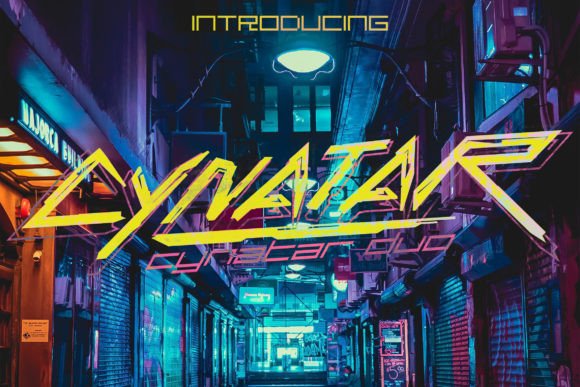 Cynatar: A Bold Typeface for Impactful Design