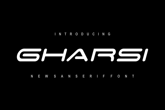 Gharsi Font for Creative Projects