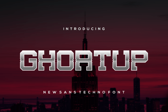 Ghortup Font for Bold Branding