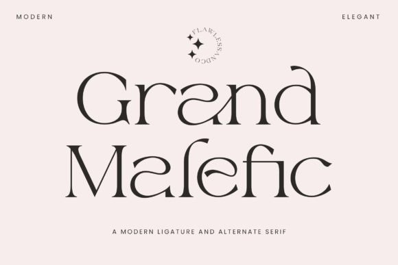 Grand Malefic: Elegant Serif for Business Branding