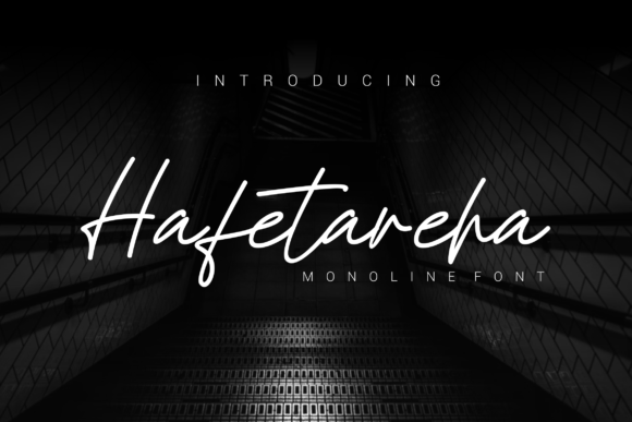 Hafetareha Font for Business Branding