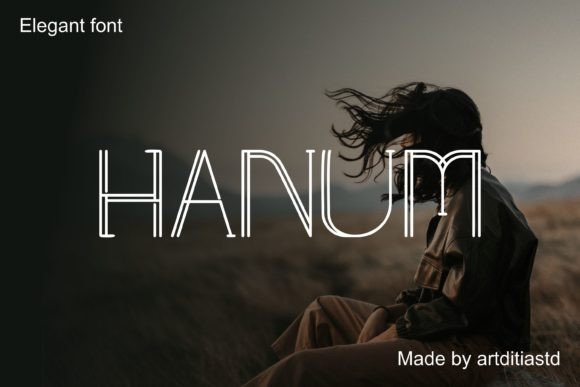 Hanum: A Stylish Font for Business Branding