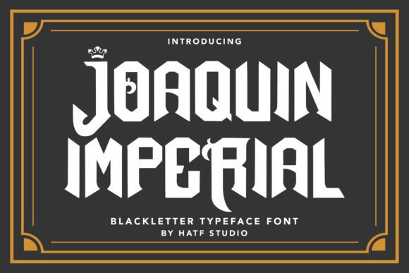 Joaquin Imperial Font Review