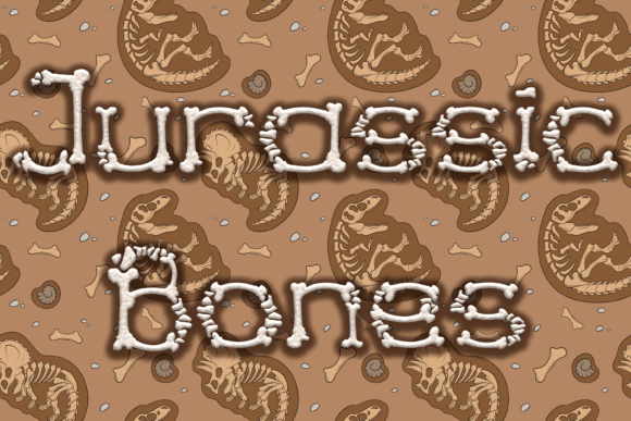 Jurassic Bones Font for Bold Branding