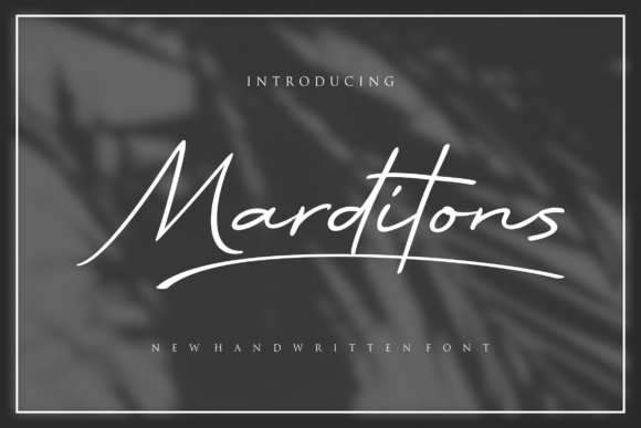 Marditons Font Review