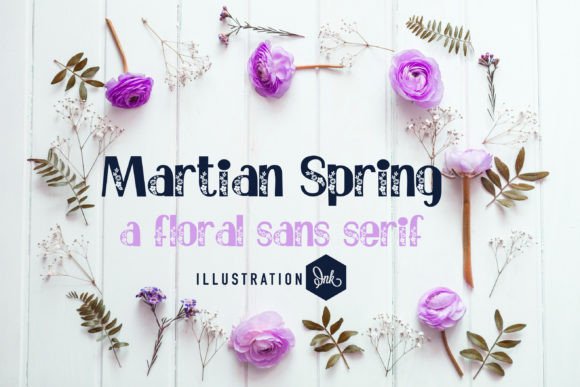 Martian Spring Font for Creative Projects