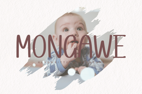 Mongawe: A Bold Handwritten Font