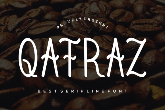 Qatraz Font for Creative Campaigns