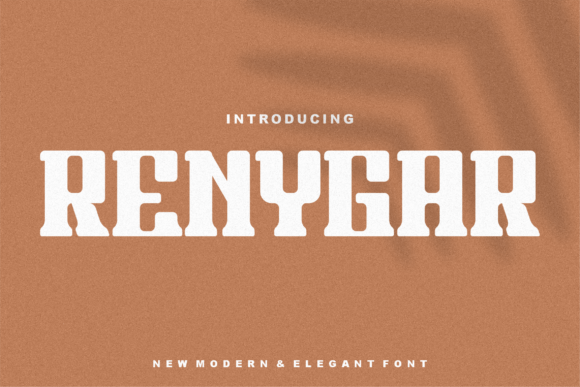Renygar Font for Creative Projects