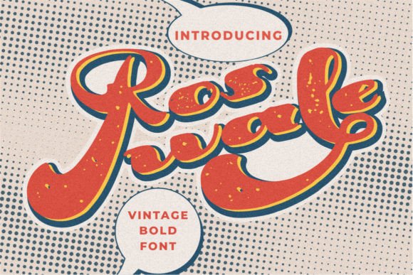 Roswale Font for Bold Web Design