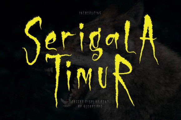 Serigala Timur – A Creative Font for Business