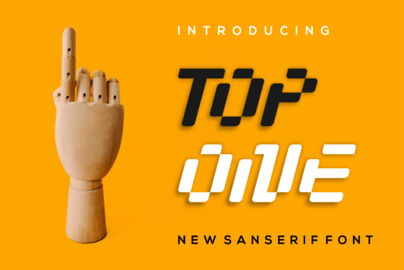 Topone Font – Modern Typeface